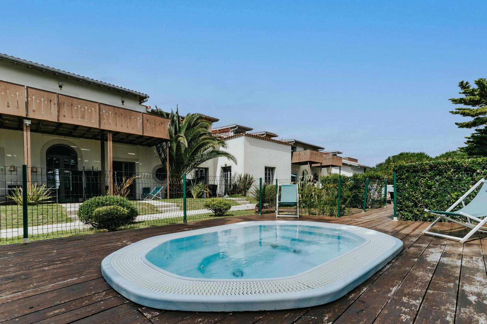 Villa Clara, Residence Face A L'Ocean Et Au Golf De Chiberta อองเกลต์ ภายนอก รูปภาพ